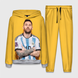 Женский костюм с толстовкой 3D Lionel Messi 10