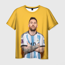 Мужская футболка 3D Lionel Messi 10