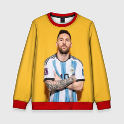 Детский свитшот 3D Lionel Messi 10