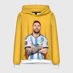 Мужская толстовка 3D Lionel Messi 10