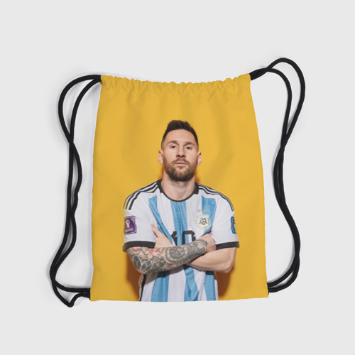 Рюкзак-мешок 3D Lionel Messi 10 - фото 6