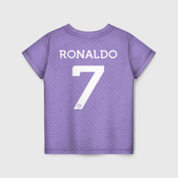 Детская футболка 3D Криштиану Роналду Аль Наср форма четвертая