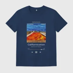 Мужская футболка хлопок Red Hot Chili Peppers Californication