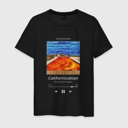 Мужская футболка хлопок Red Hot Chili Peppers Californication
