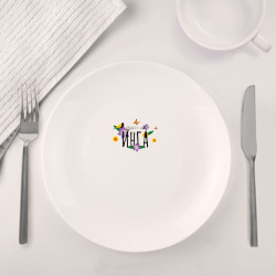 Набор: тарелка + кружка Самая лучшая Инга в мире - фото 2