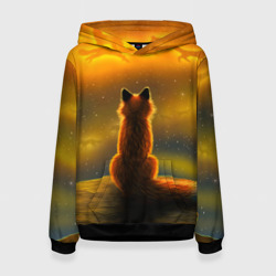 Женская толстовка 3D Лиса духи предков
