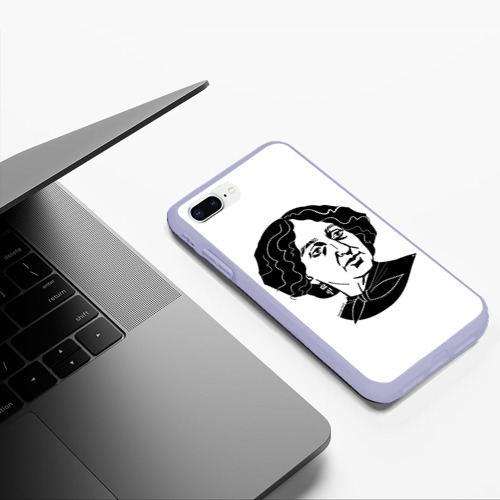 Чехол для iPhone 7Plus/8 Plus матовый с принтом Жорж Санд, фото #5