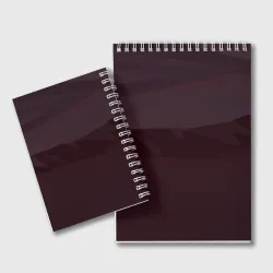 Блокнот Девушка читает книгу возле камина под пледом - фото 2
