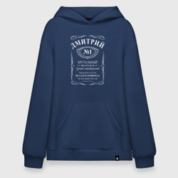 Худи SuperOversize хлопок Дмитрий в стиле Jack Daniels