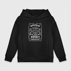 Детское худи Oversize хлопок Motorhead в стиле Jack Daniels