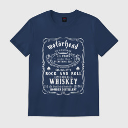 Мужская футболка хлопок Motorhead в стиле Jack Daniels