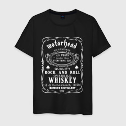 Motorhead в стиле Jack Daniels – Мужская футболка хлопок с принтом купить со скидкой в -20%