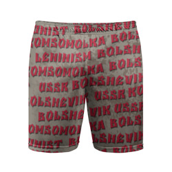 Мужские шорты спортивные Leninism