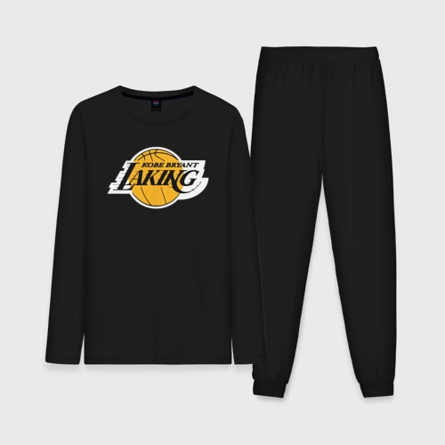 Мужская пижама с лонгсливом хлопок Kobe Bryant laking
