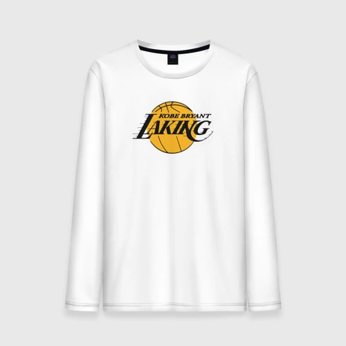 Мужской лонгслив хлопок Kobe Bryant laking