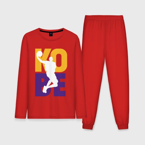 Мужская пижама с лонгсливом хлопок Kobe fly