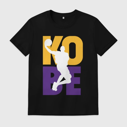 Мужская футболка хлопок Kobe fly