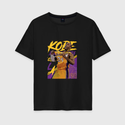 Женская футболка хлопок Oversize Kobe champion