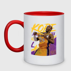 Кружка двухцветная Kobe champion