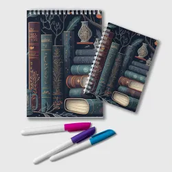 Блокнот Книги, зима и магия