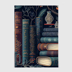 Постер Книги, зима и магия