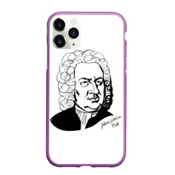 Чехол для iPhone 11 Pro Max матовый Johann Sebastian Bach