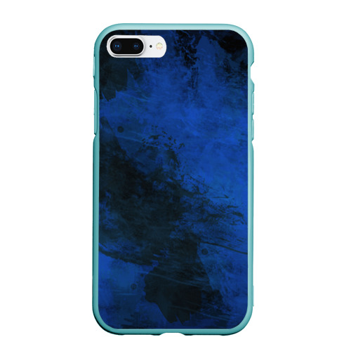 Чехол для iPhone 7Plus/8 Plus матовый с принтом Синий дым, вид спереди #2