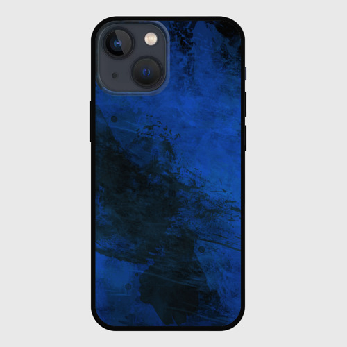 Чехол для iPhone 13 mini с принтом Синий дым, вид спереди #2