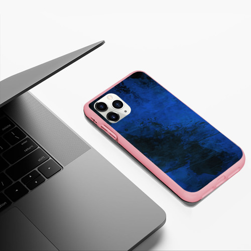 Чехол для iPhone 11 Pro Max матовый с принтом Синий дым, фото #5