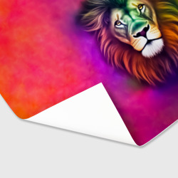 Бумага для упаковки 3D Морда льва - фото 2