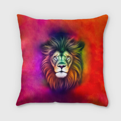 Подушка 3D Морда льва