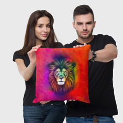 Подушка 3D Морда льва - фото 2