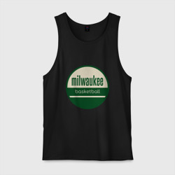 Мужская майка хлопок Milwaukee basketball