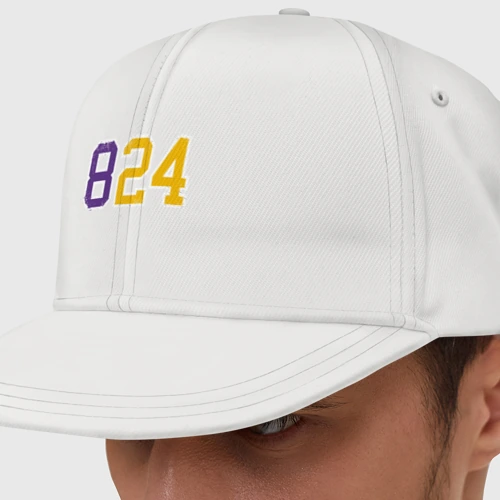 Кепка снепбек с прямым козырьком Kobe Bryant numbers