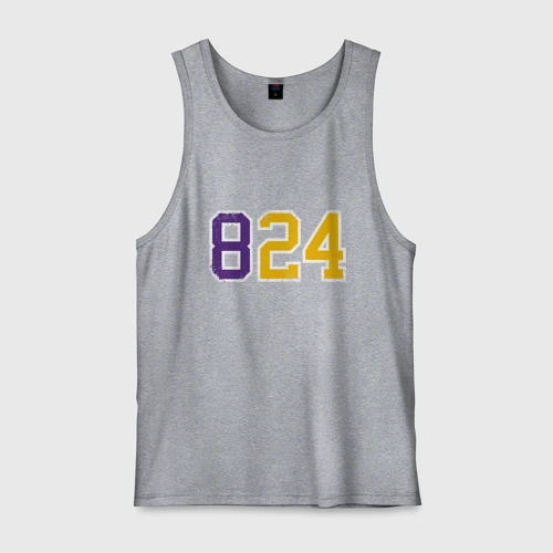 Мужская майка хлопок Kobe Bryant numbers