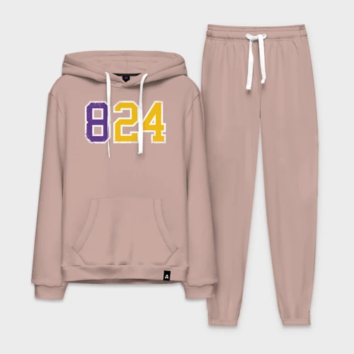 Мужской костюм хлопок с толстовкой Kobe Bryant numbers