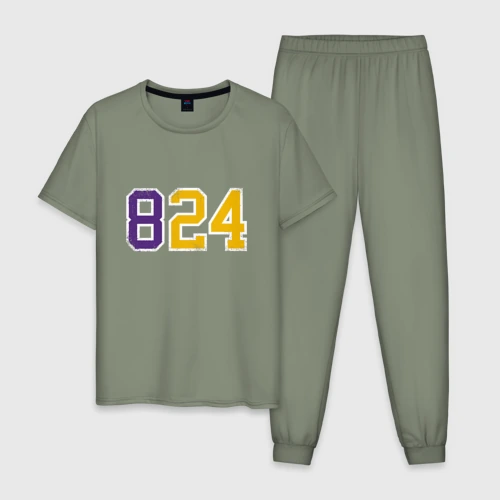 Мужская пижама хлопок Kobe Bryant numbers