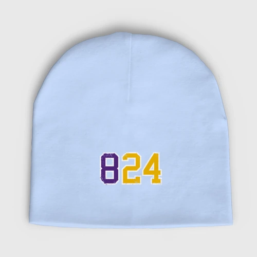 Мужская шапка демисезонная Kobe Bryant numbers