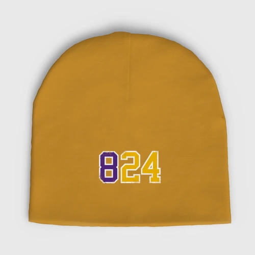 Мужская шапка демисезонная Kobe Bryant numbers