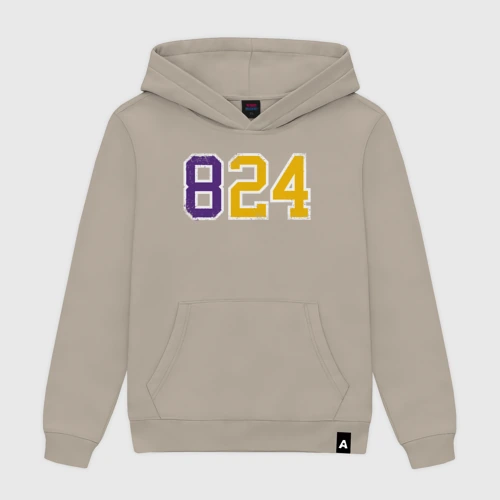 Мужская толстовка хлопок Kobe Bryant numbers