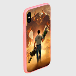 Чехол для iPhone XS Max матовый Serious Sam - фото 2