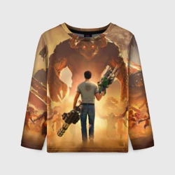 Детский лонгслив 3D Serious Sam