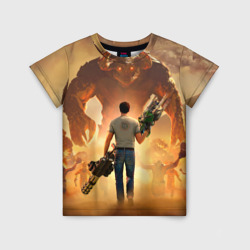 Детская футболка 3D Serious Sam
