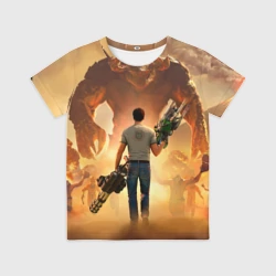 Детская футболка 3D Serious Sam