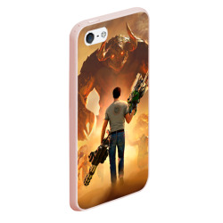 Чехол для iPhone 5/5S матовый Serious Sam - фото 2