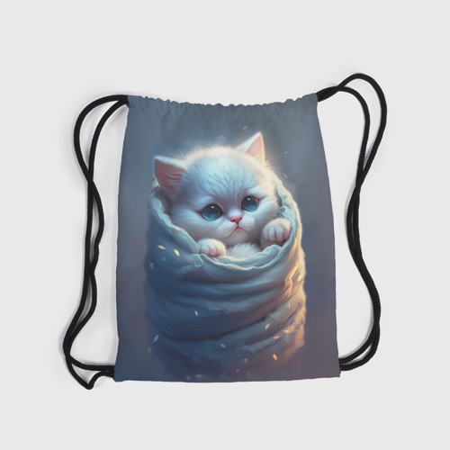 Рюкзак-мешок 3D Котик в мешке - фото 6