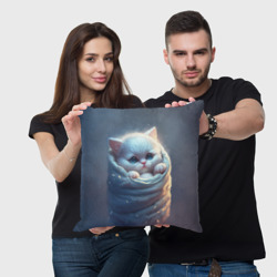 Подушка 3D Котик в мешке - фото 2