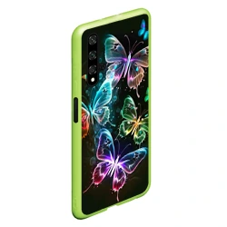 Чехол для Honor 20 Неоновые дикие бабочки - фото 2