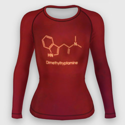 Женский рашгард 3D Диметилтриптамин формула