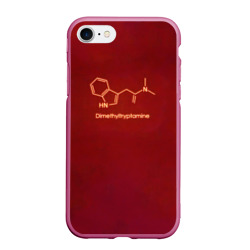 Чехол для iPhone 7/8 матовый Диметилтриптамин формула